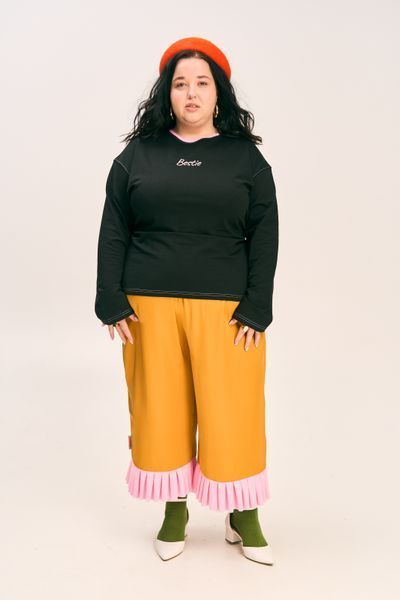 Лонгслів Bestie чорний 1037XSL фото