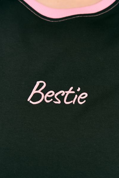 Лонгслів Bestie чорний 1037XSL фото